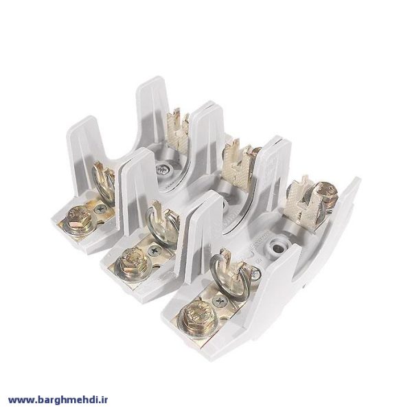 پایه فیوز کاردی سه قلو 160 آمپر پیچازالکتریک یزد مدل FAHA-1630