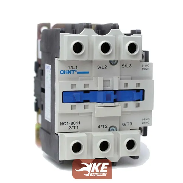 کنتاکتور چینت 65 آمپر مدل NC1-6511 بوبین 220 ولت